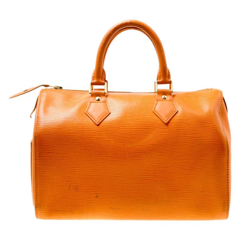 Louis Vuitton Speedy 25 Epi Leather Top Handle Bag on SALE
