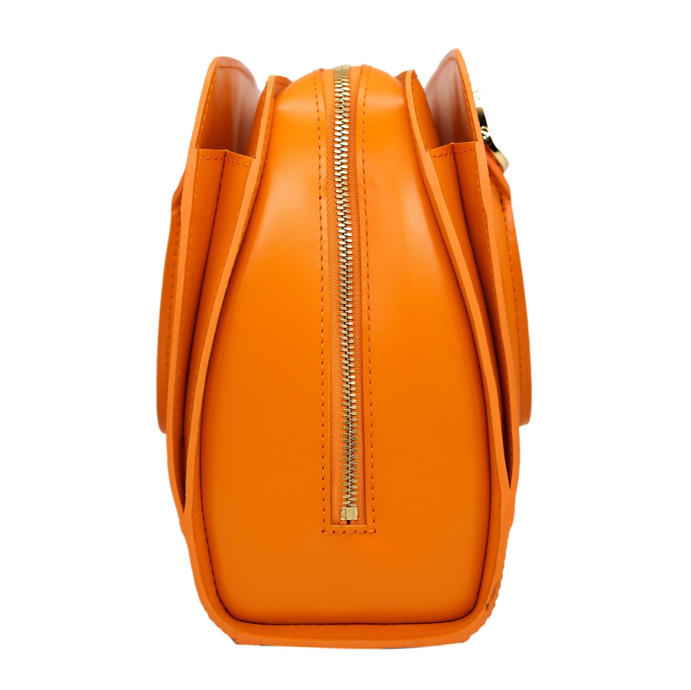 Louis Vuitton Mandarin EPI Orange Pont Neuf PM Top Handle Handbag, 2003. 2