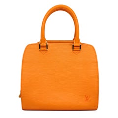 Louis Vuitton Mandarin EPI Orange Pont Neuf PM Top Handle Handbag, 2003.