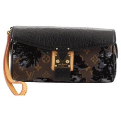 Louis Vuitton Manege Clutch Fleur De Jais Monogram Canvas