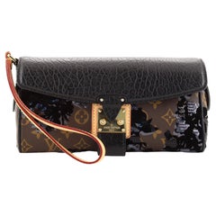 Louis Vuitton Manege Clutch Fleur De Jais Monogram Canvas