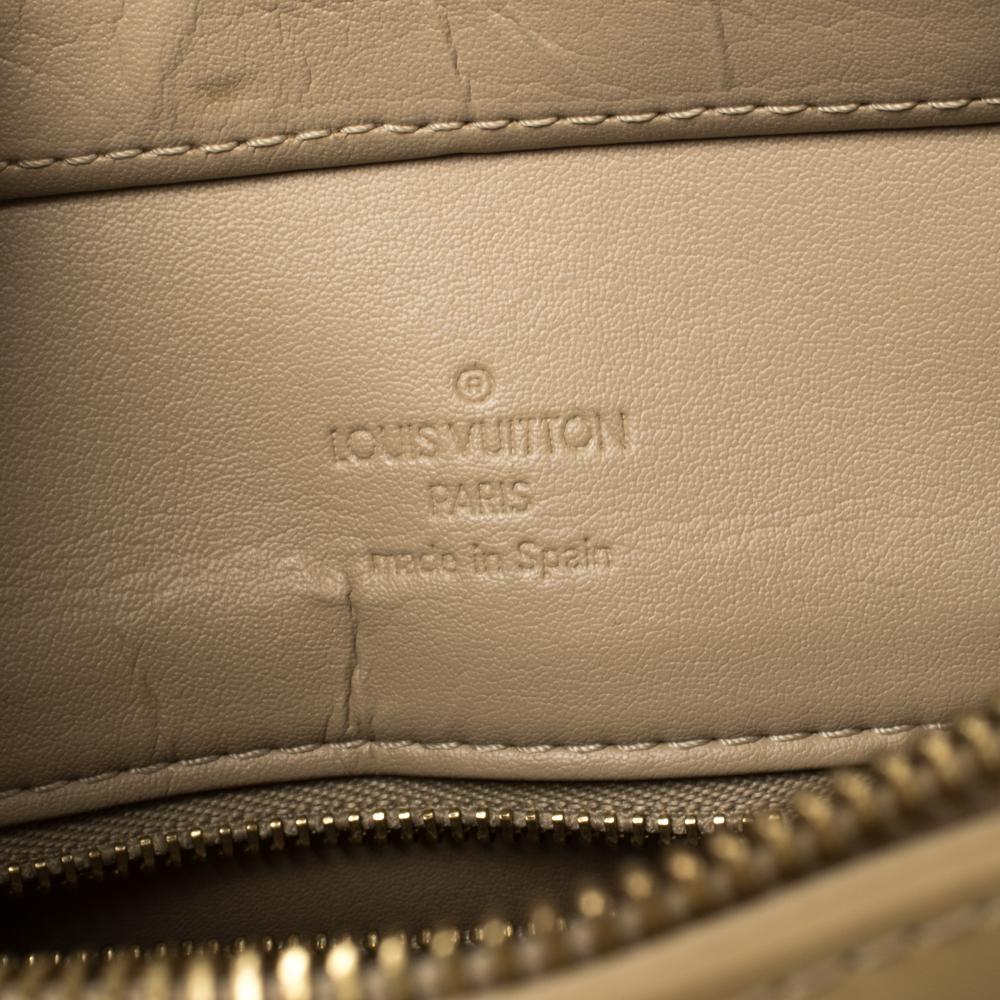 Louis Vuitton Mango Monogram Vernis Houston Bag In Good Condition In Dubai, Al Qouz 2