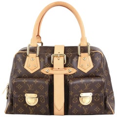 Louis Vuitton Manhattan Handbag Monogram Canvas GM