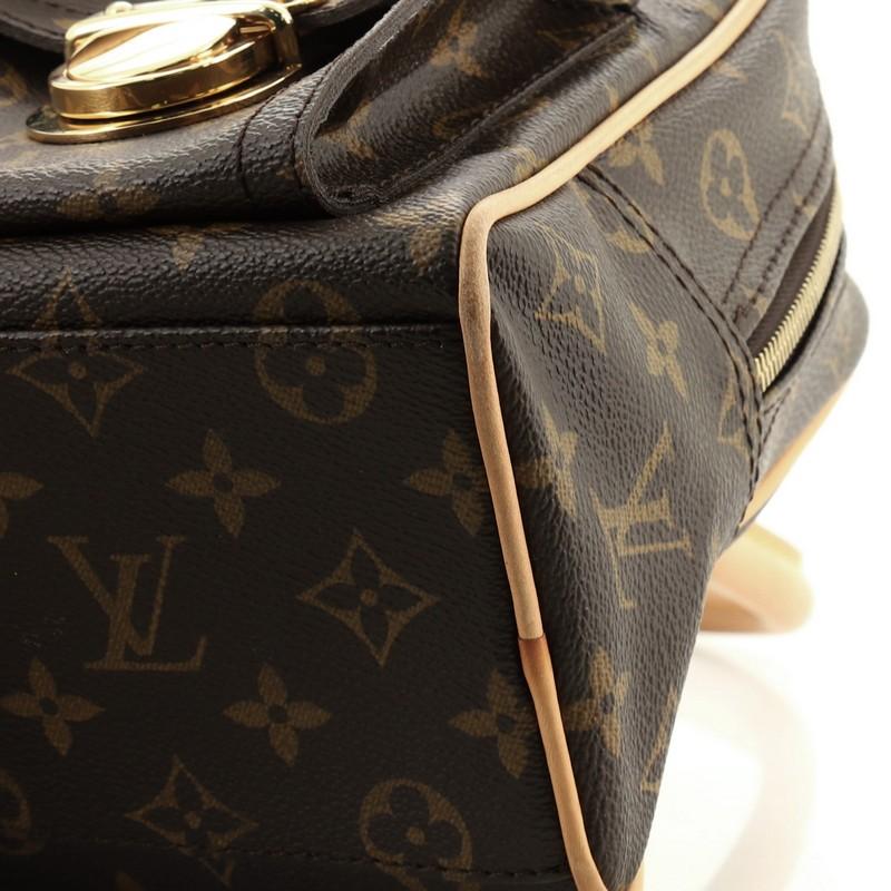 Louis Vuitton Manhattan Handbag Monogram Canvas PM In Good Condition In NY, NY