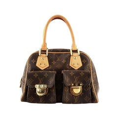 Louis Vuitton Manhattan Handbag Monogram Canvas PM