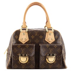 Louis Vuitton Manhattan Handbag Monogram Canvas PM