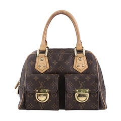 Louis Vuitton Manhattan Handbag Monogram Canvas PM