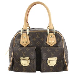 Louis Vuitton Manhattan Handbag Monogram Canvas PM