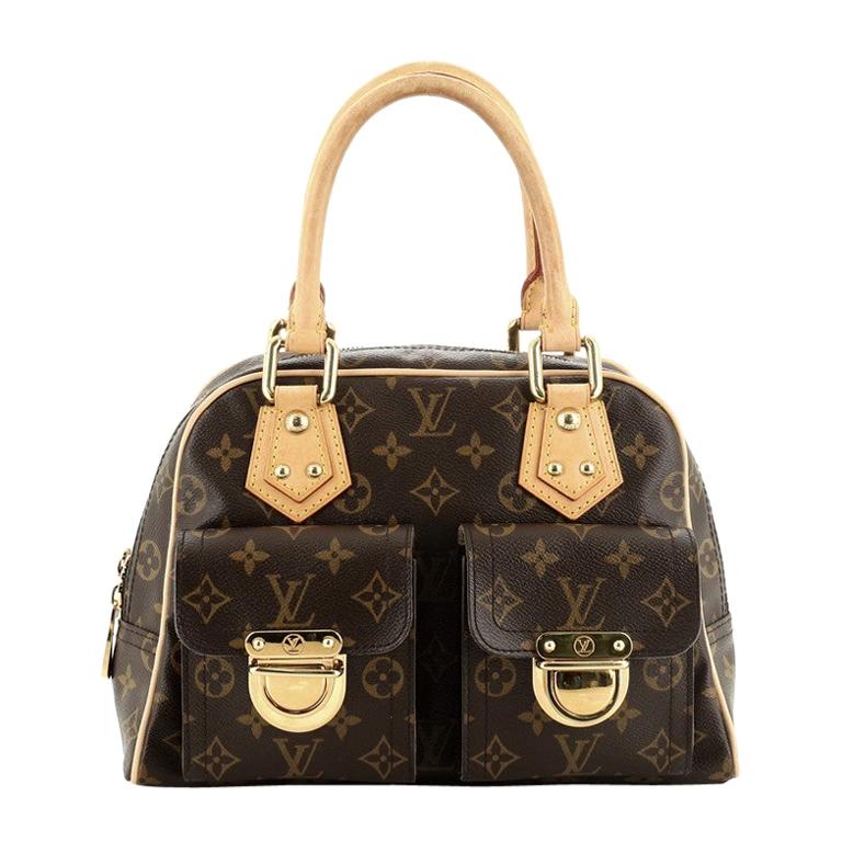 Louis Vuitton Manhattan Handbag Monogram Canvas PM