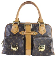 Louis Vuitton, Bags, Louis Vuitton Louis Vuitton Monogram Manhattan Gm  Handbag Boston Bag M4025