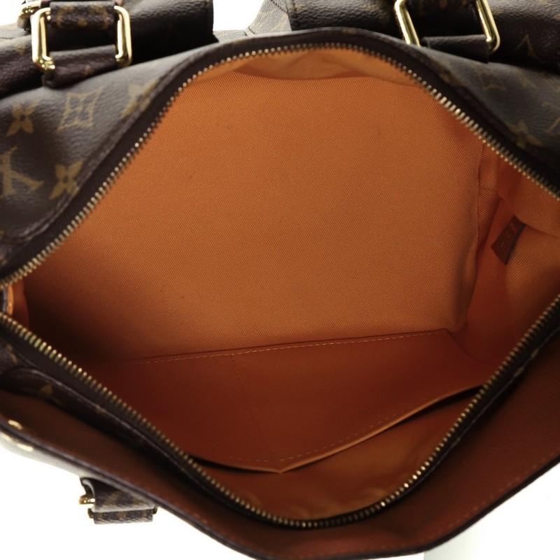 Louis Vuitton Manhattan NM Handbag Monogram Canvas with Leather 1