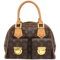 Louis Vuitton Manhattan PM Monogram Canvas Hand Bag