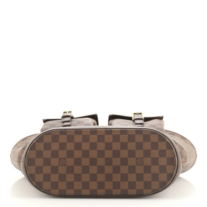 Louis Vuitton Manosque Handbag Damier GM In Good Condition In NY, NY