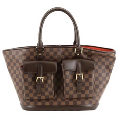 Louis Vuitton Manosque Handtasche Damier GM