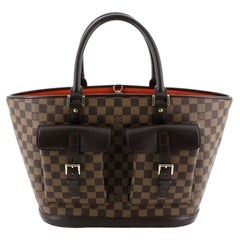 Louis Vuitton Manosque Handbag Damier GM