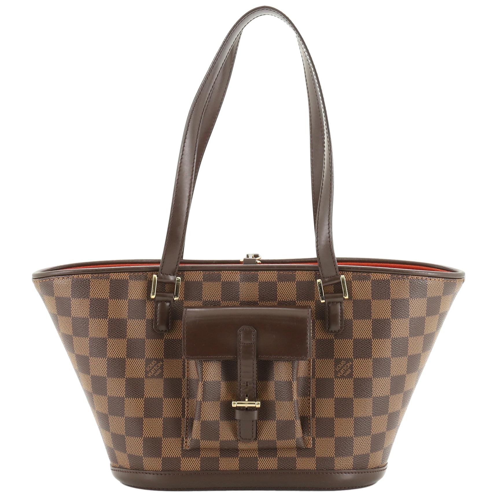 Louis Vuitton Monogram Cabas Sac Ambre PM Tote Bag 57lk628s For Sale at  1stDibs
