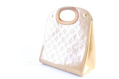 Louis Vuitton Maple Drive Florentine Vernis 227086 Beige Coated Canvas Tote