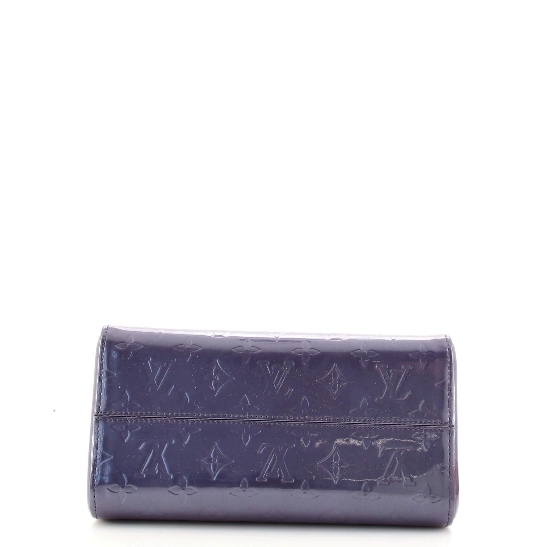 Louis Vuitton Maple Drive Handbag Monogram Vernis In Good Condition In NY, NY