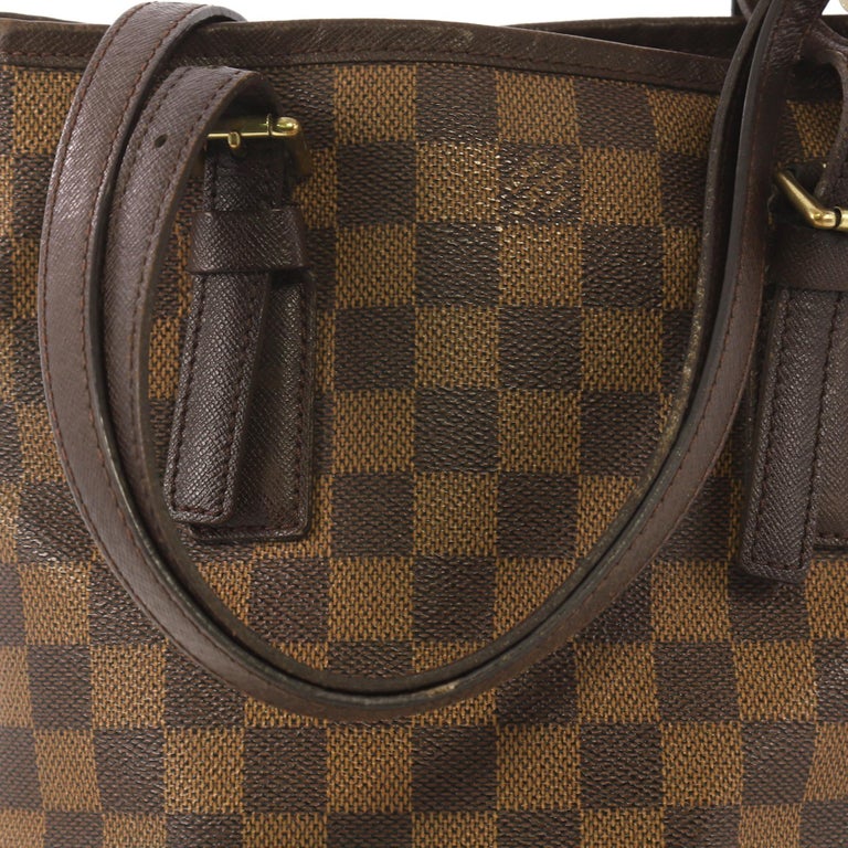 Louis Vuitton Marais Bucket Bag Damier At 1stdibs