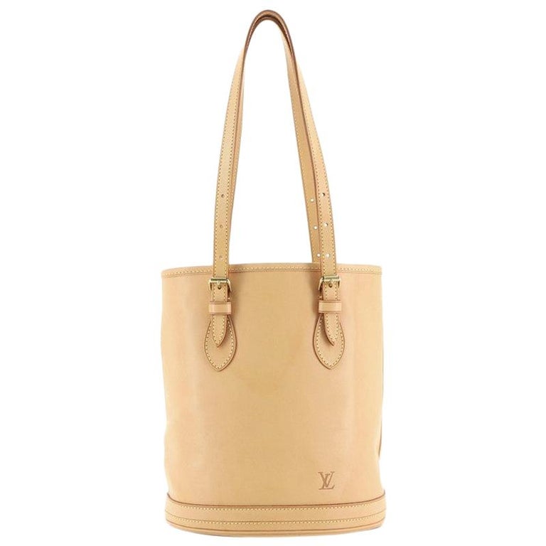 Louis Vuitton Marais Bucket Bag Nomade Leather For Sale at 1stdibs