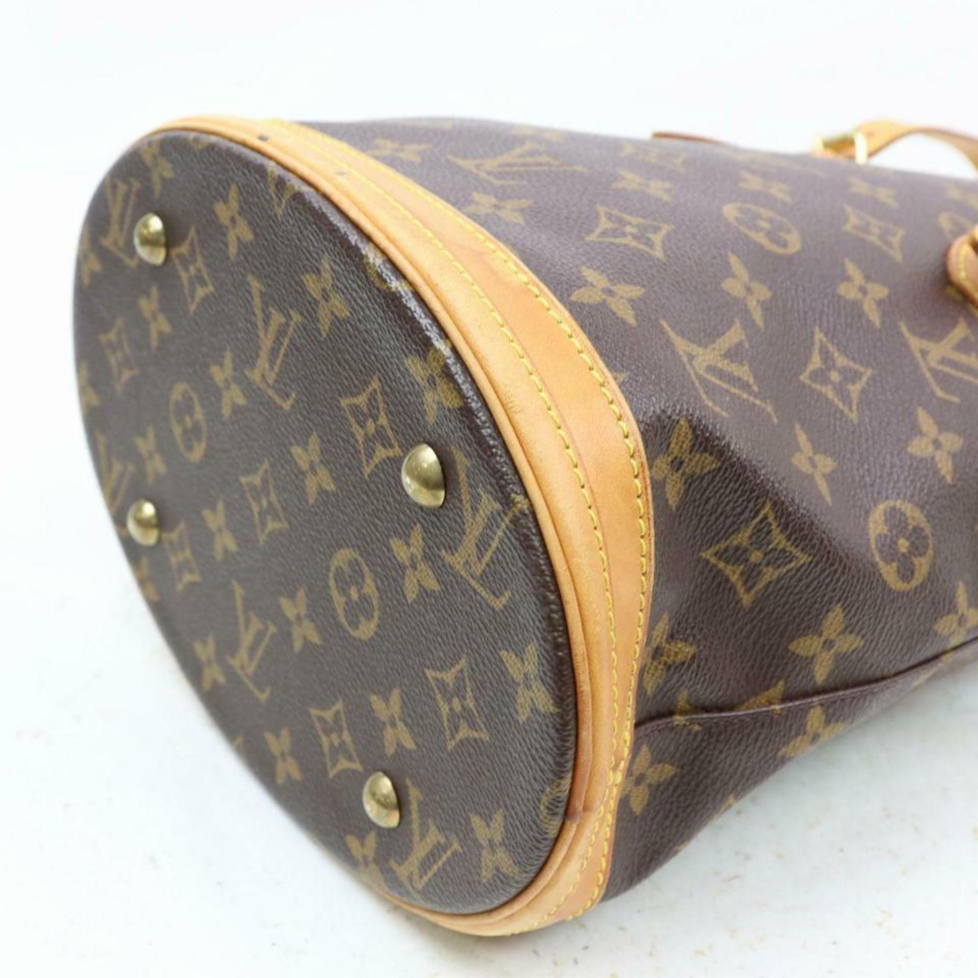 Louis Vuitton Marais Bucket Monogram Petite Pm 870362 Brown Canvas Tote For Sale 2