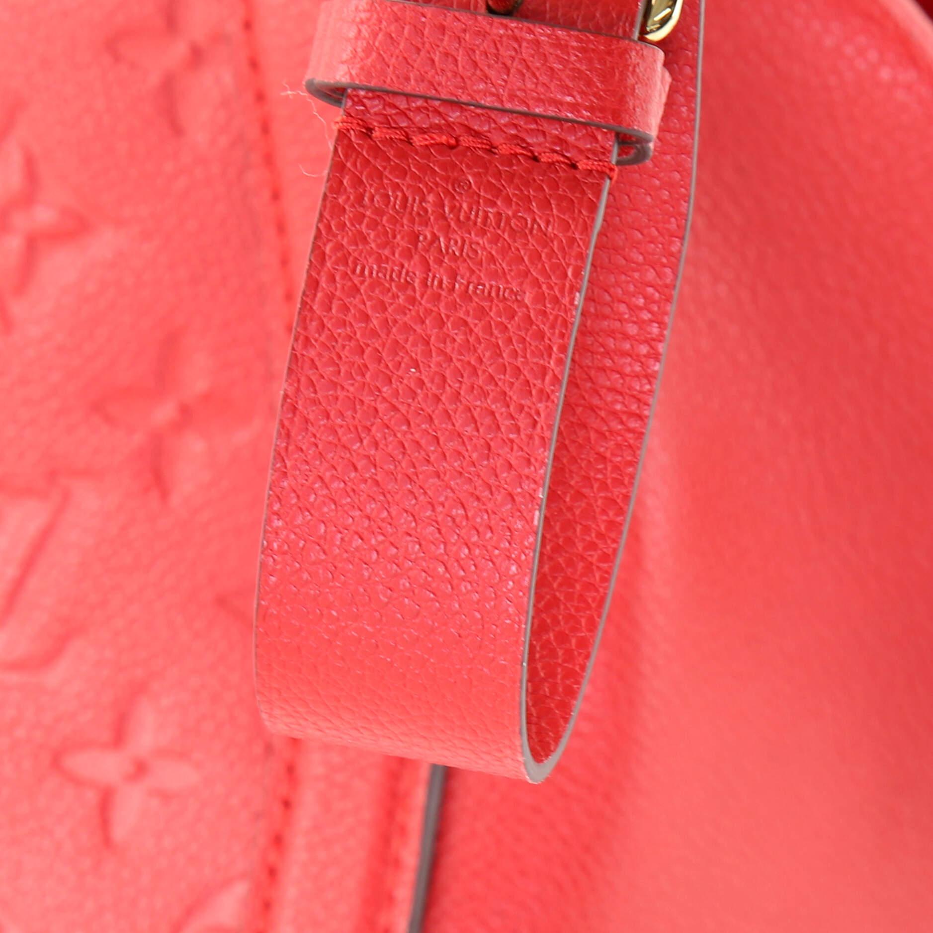 Louis Vuitton Marais Handbag Monogram Empreinte Leather MM 1