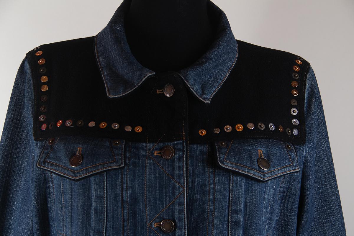 Louis Vuitton Marc Jacobs era denim jacket For Sale 2