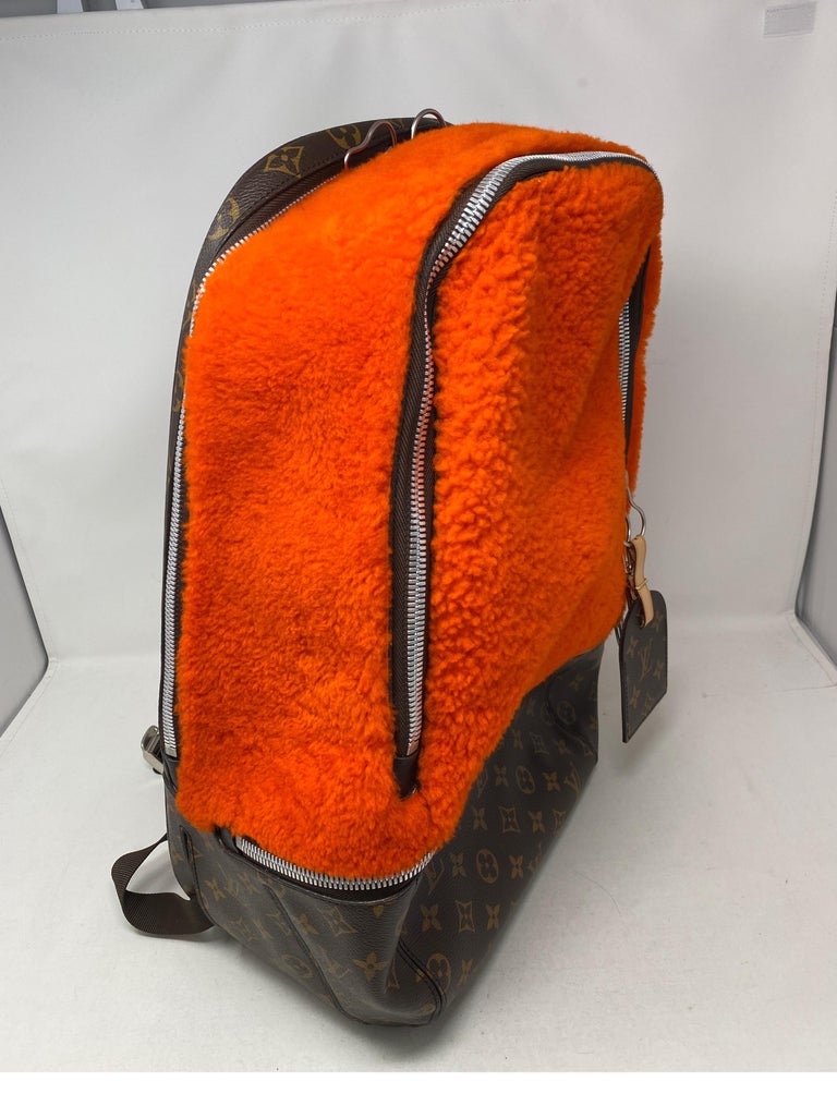 lv backpack orange