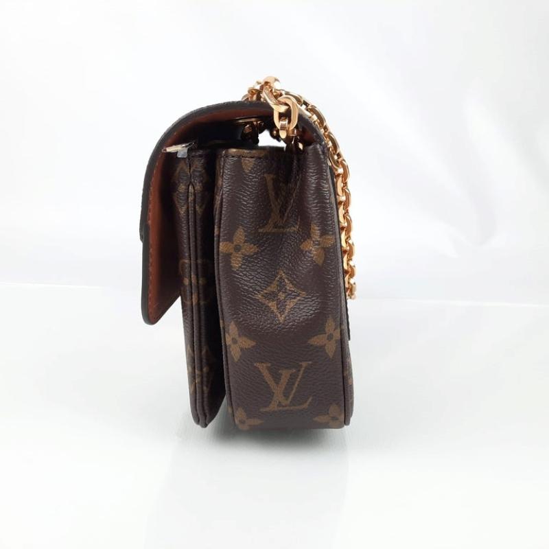 Women's Louis Vuitton Marceau bag Caramel Monogram coated canvas and leather For Sale