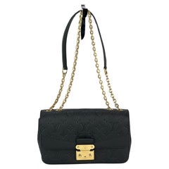 Louis Vuitton Marceau NM Borsa a tracolla in pelle nera Empriente