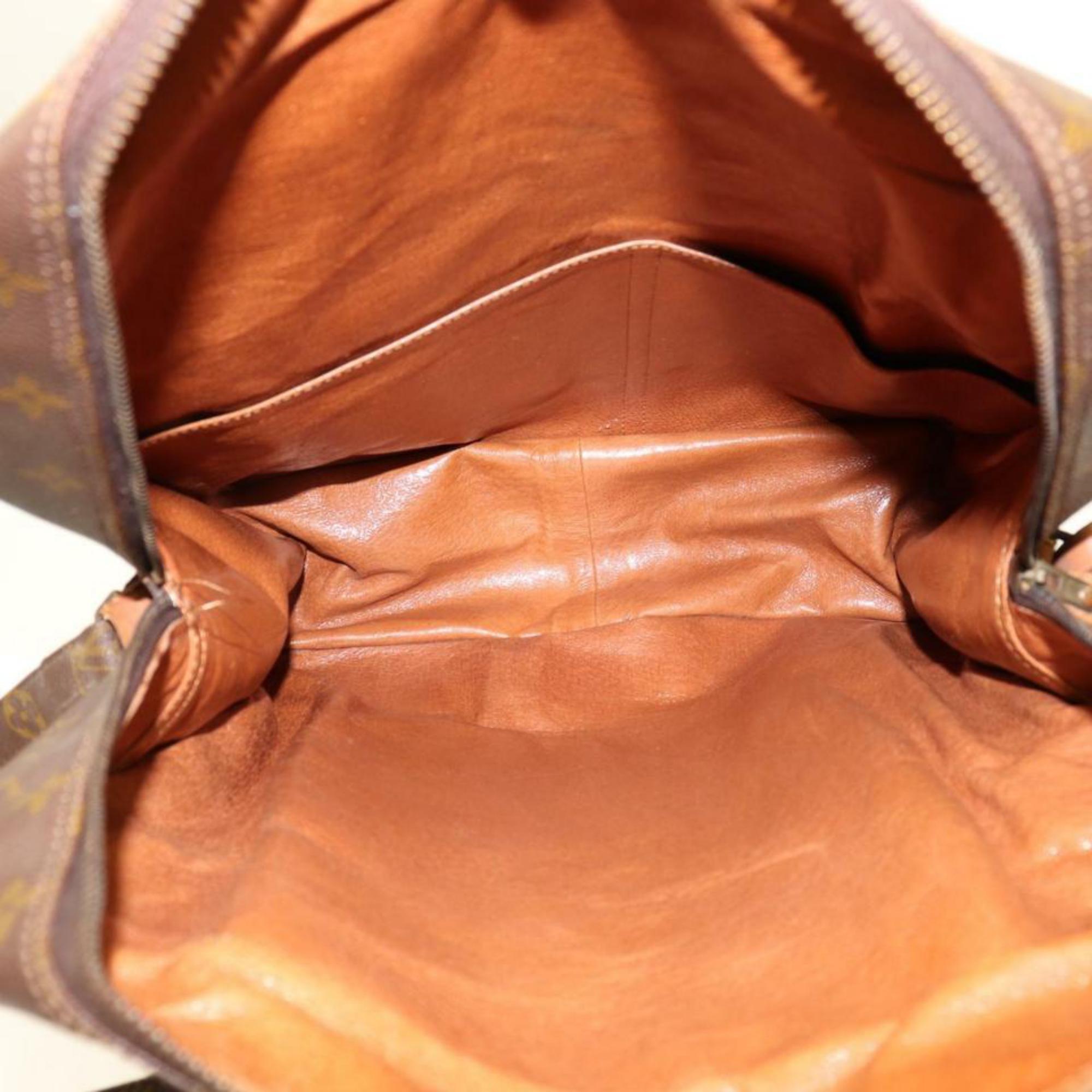 Louis Vuitton Marceau Ultra Rare No. Potomac 870132 Brown Canvas  Shoulder Bag For Sale 6
