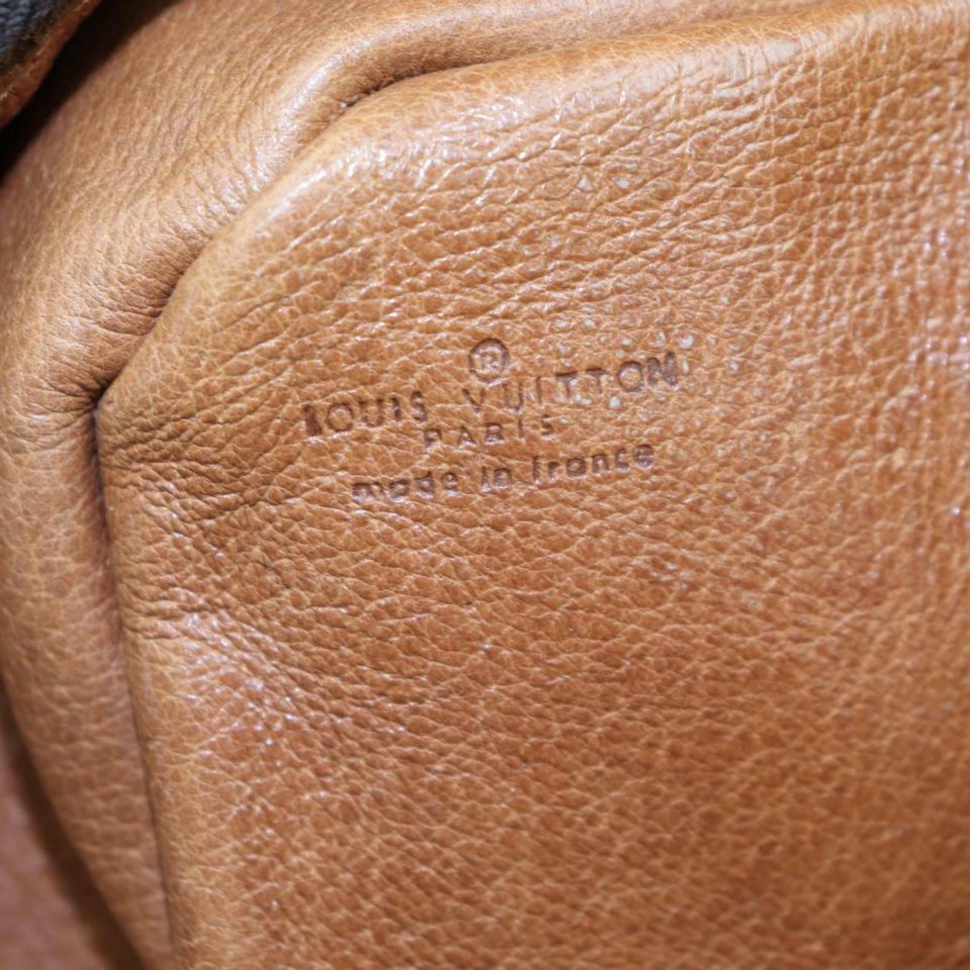 Louis Vuitton Marceau Ultra Rare No. Potomac 870132 Brown Canvas  Shoulder Bag For Sale 7