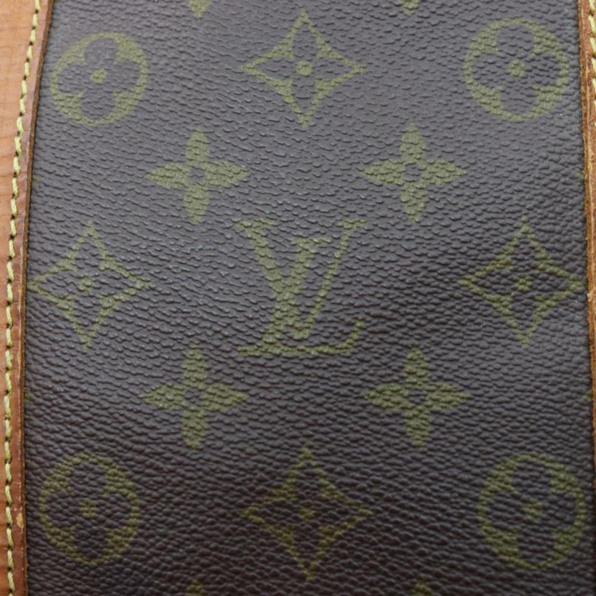 Louis Vuitton Marceau Ultra Rare No. Potomac 870132 Brown Canvas  Shoulder Bag For Sale 8