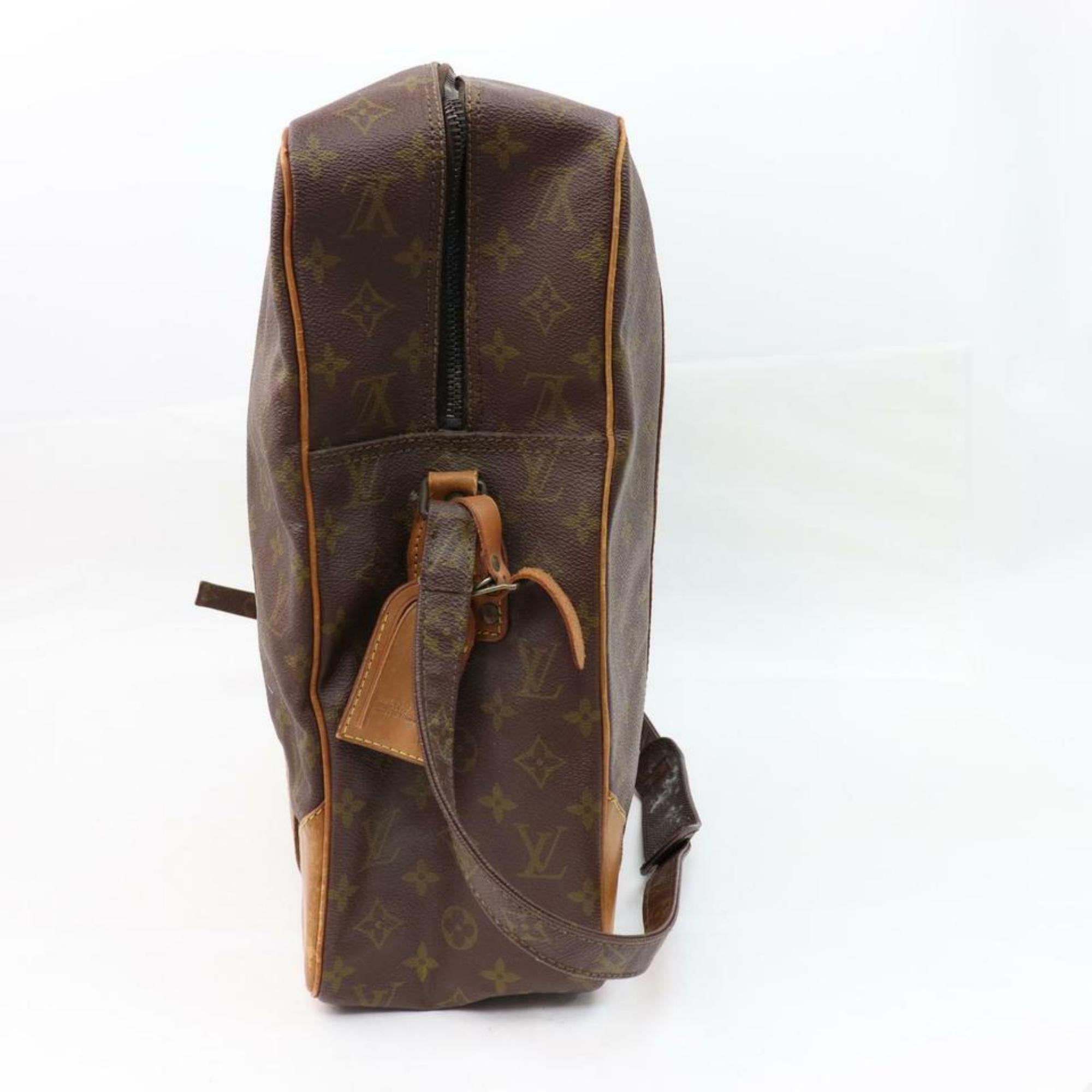 Louis Vuitton Marceau Ultra Rare No. Potomac 870132 Brown Canvas  Shoulder Bag For Sale 3