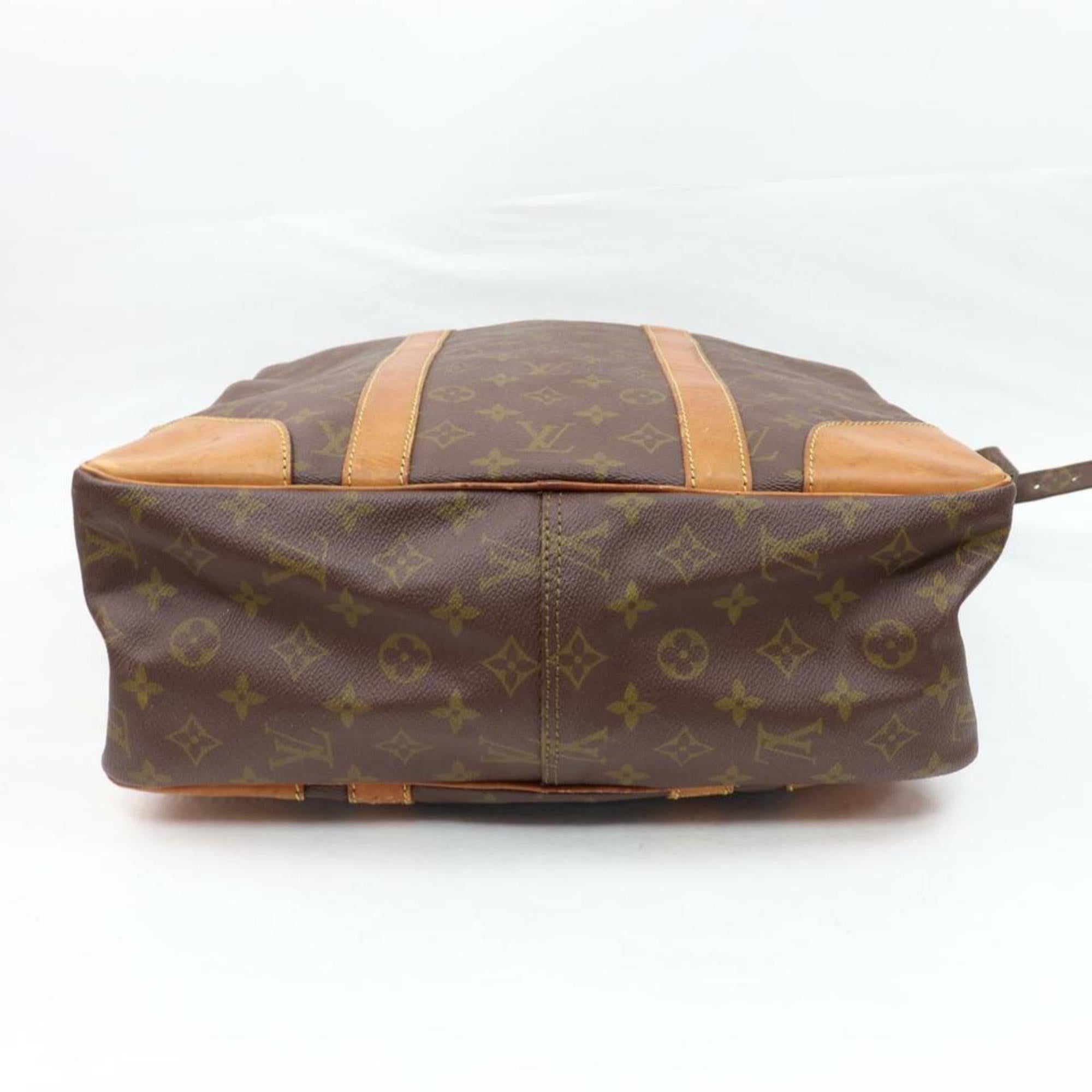 Louis Vuitton Marceau Ultra Rare No. Potomac 870132 Brown Canvas  Shoulder Bag For Sale 5