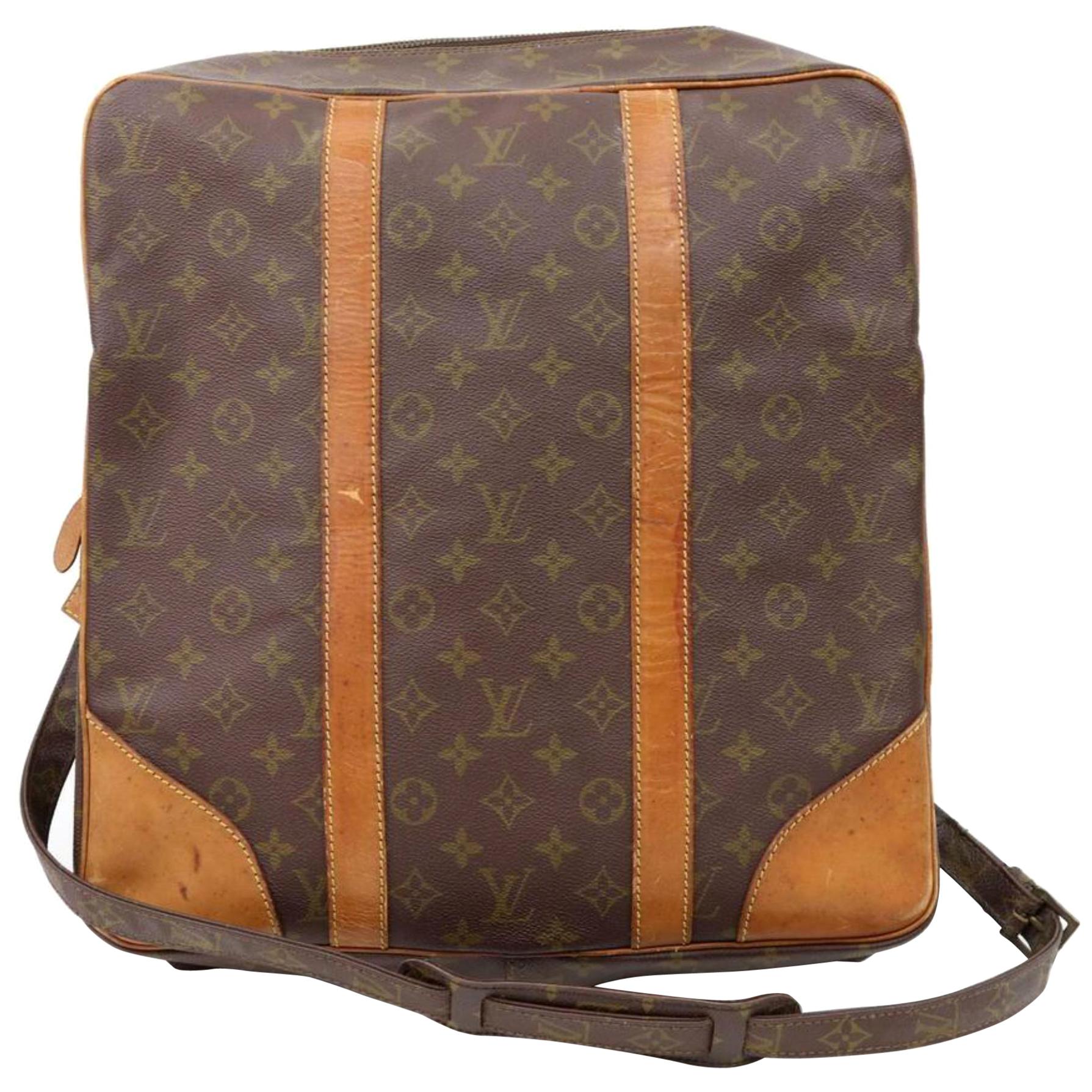 Louis Vuitton Marceau Ultra Rare No. Potomac 870132 Brown Canvas  Shoulder Bag For Sale