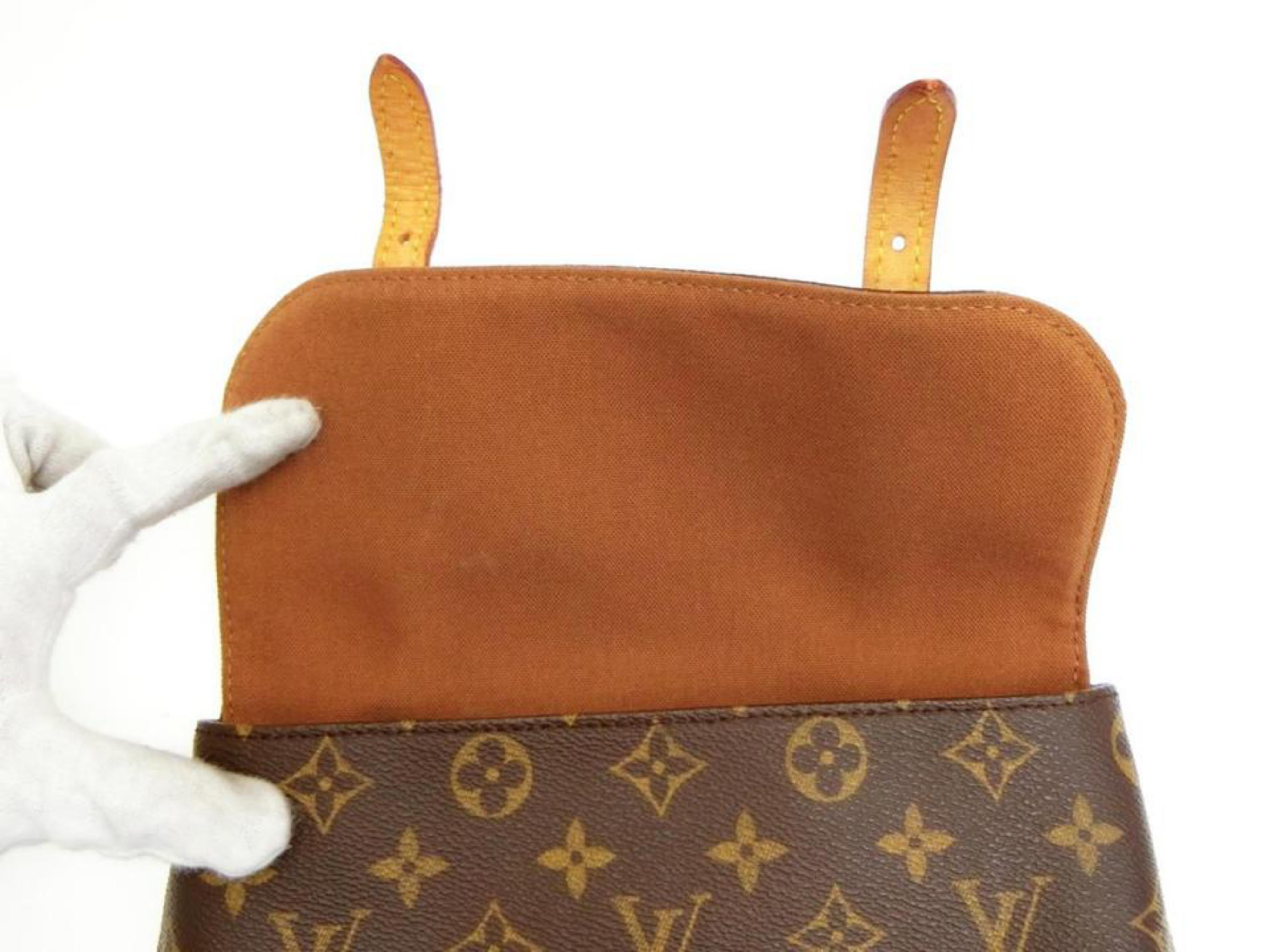 Brown Louis Vuitton Marelle Monogram Bum Waist Pouch Fanny Pack 232566 Cross Body Bag