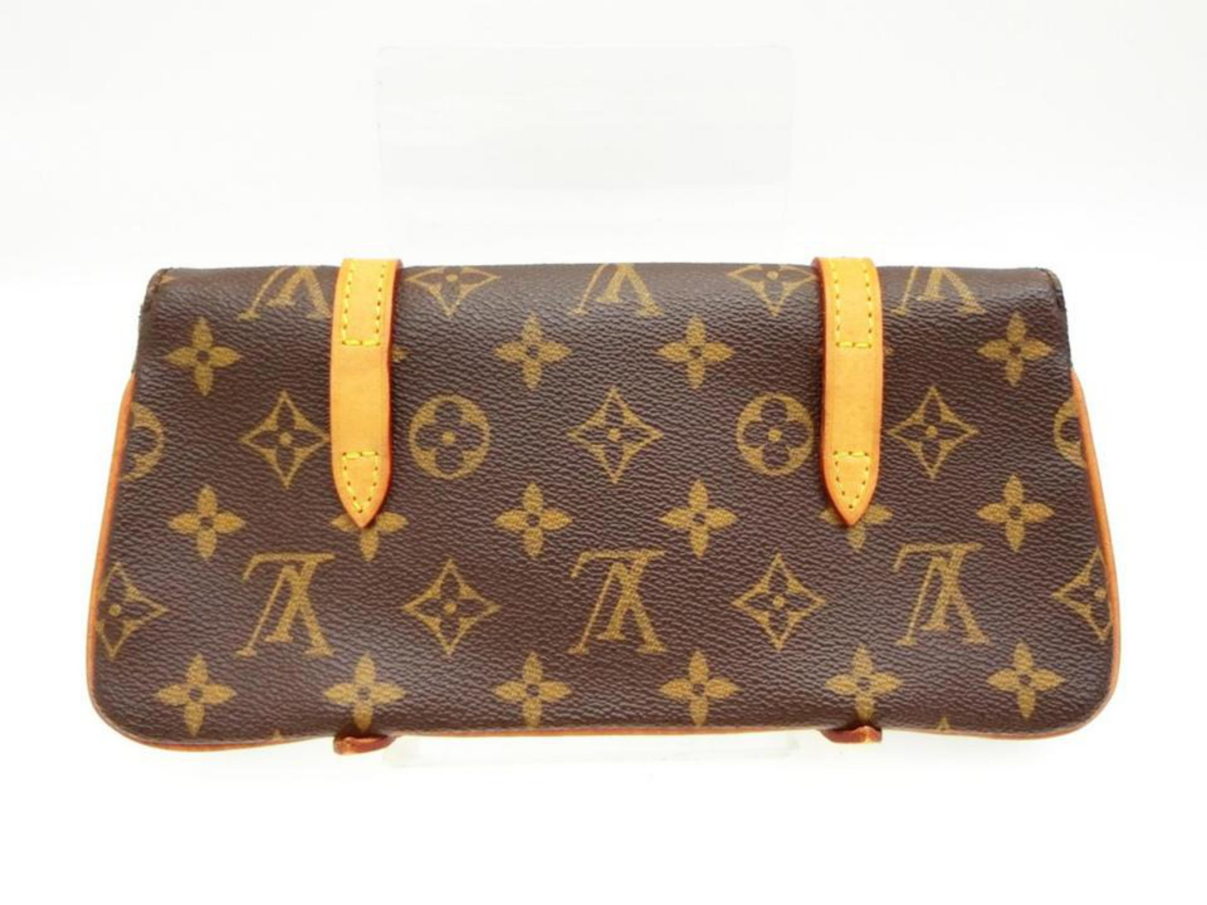 Louis Vuitton Marelle Monogram Bum Waist Pouch Fanny Pack 232566 Cross Body Bag 1