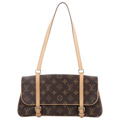 Louis Vuitton Marelle Umhängetasche aus Segeltuch mit Monogramm