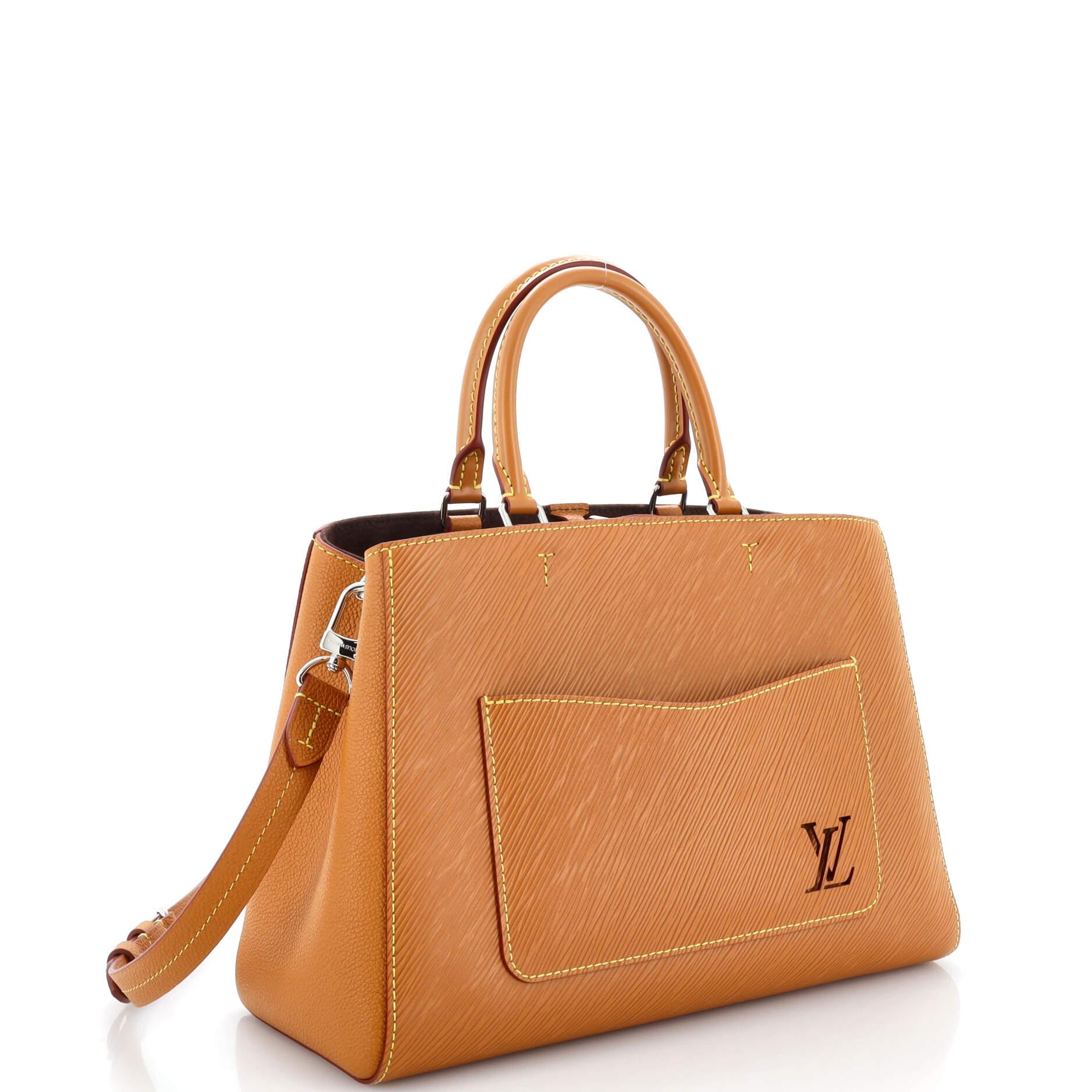Louis Vuitton Marelle Tote Epi Leather MM In Good Condition In NY, NY