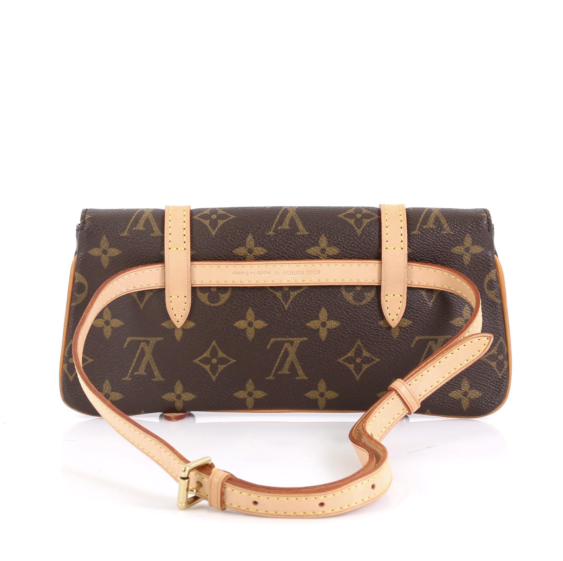Louis Vuitton Marelle Waist Bag Monogram Canvas In Excellent Condition In NY, NY