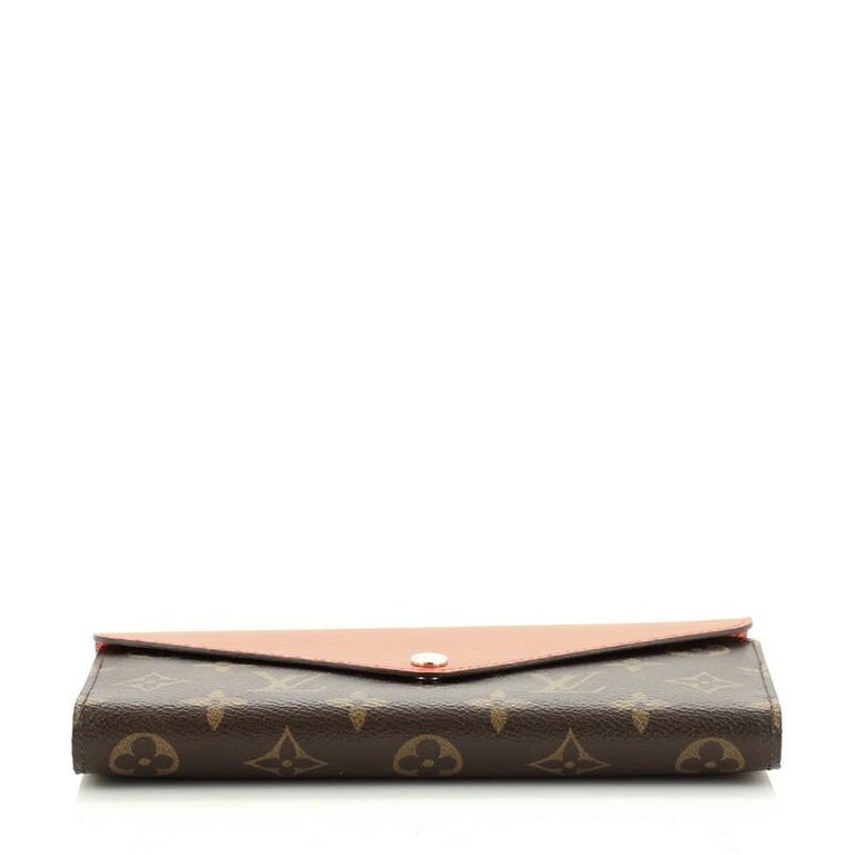 Louis Vuitton Marie-Lou Monogram Canvas Long Wallet on SALE