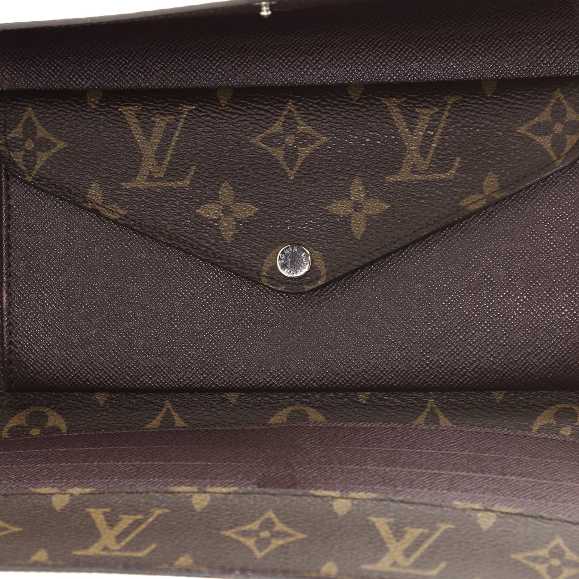 Louis Vuitton Marie-Lou Wallet Monogram Canvas and Epi Leather Long 2