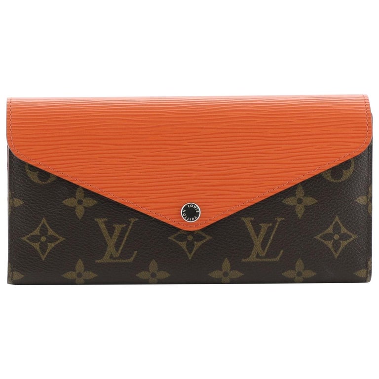 Louis Vuitton Marie-Lou Wallet Monogram Canvas and Epi Leather Long at  1stDibs