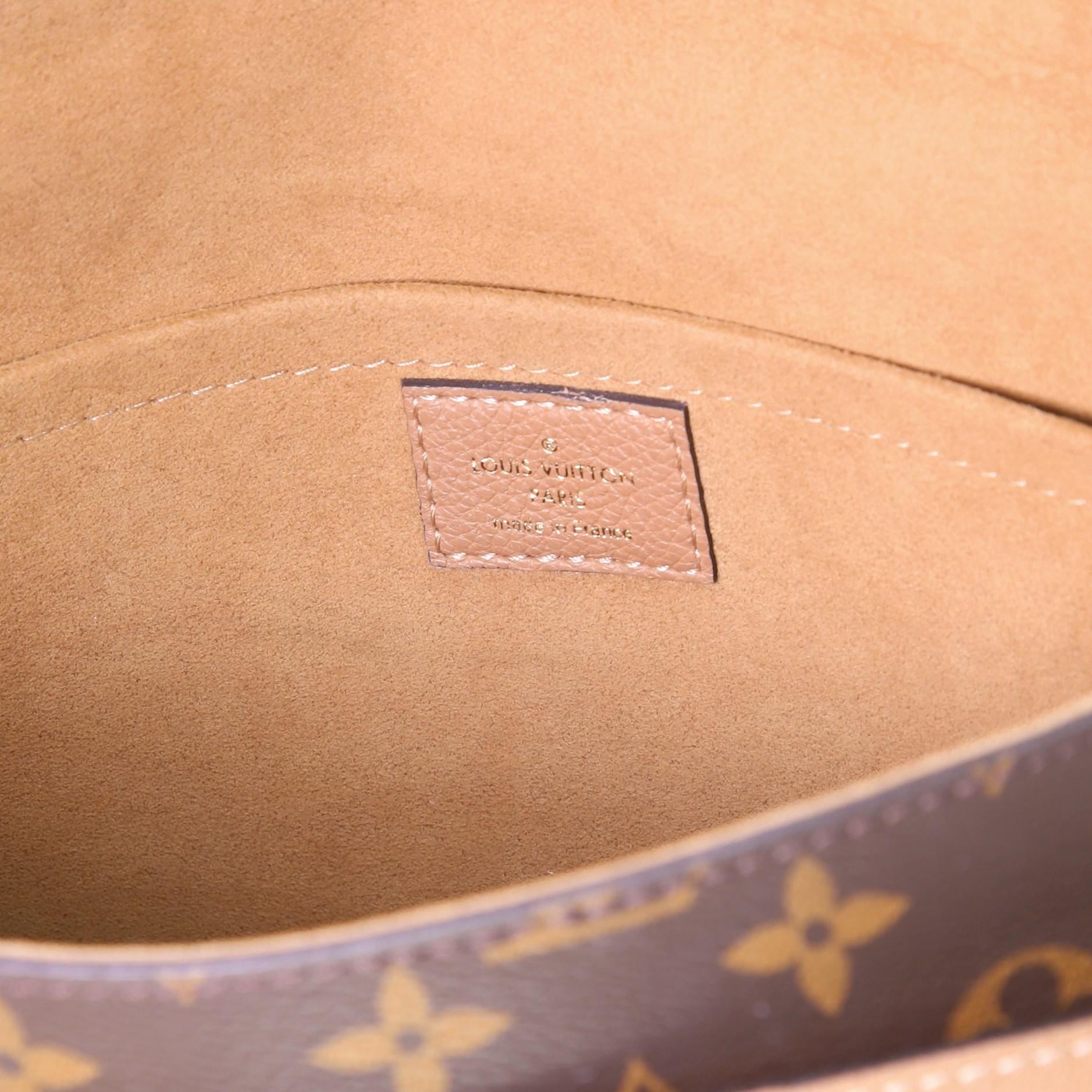 Louis Vuitton Marignan Handbag Monogram Canvas with Leather 5