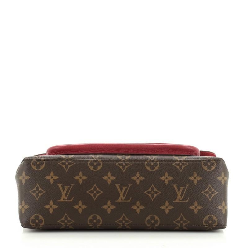 Louis Vuitton Marignan Handbag Monogram Canvas With Leather In Good Condition In NY, NY