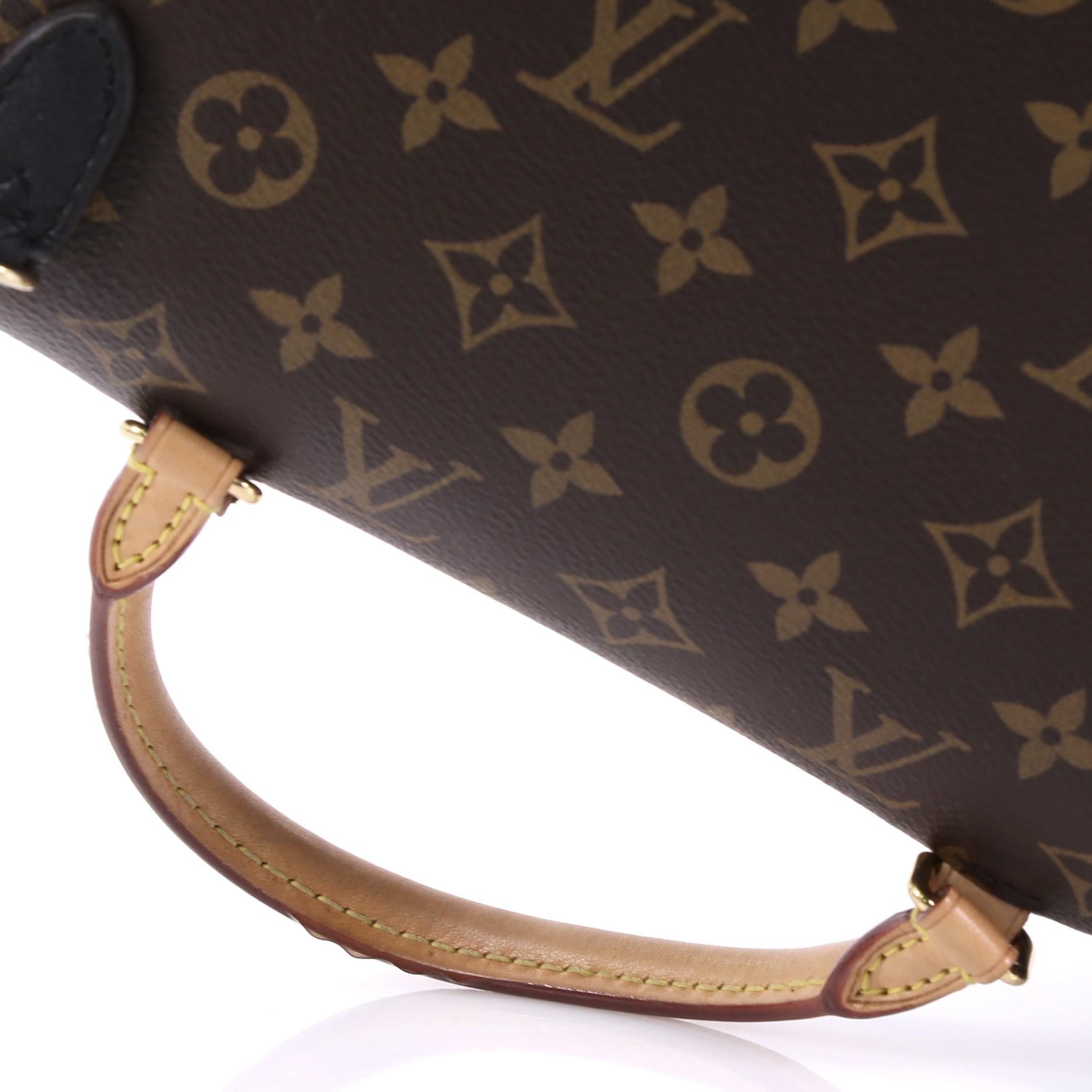 Louis Vuitton Marignan Handbag Monogram Canvas with Leather 1
