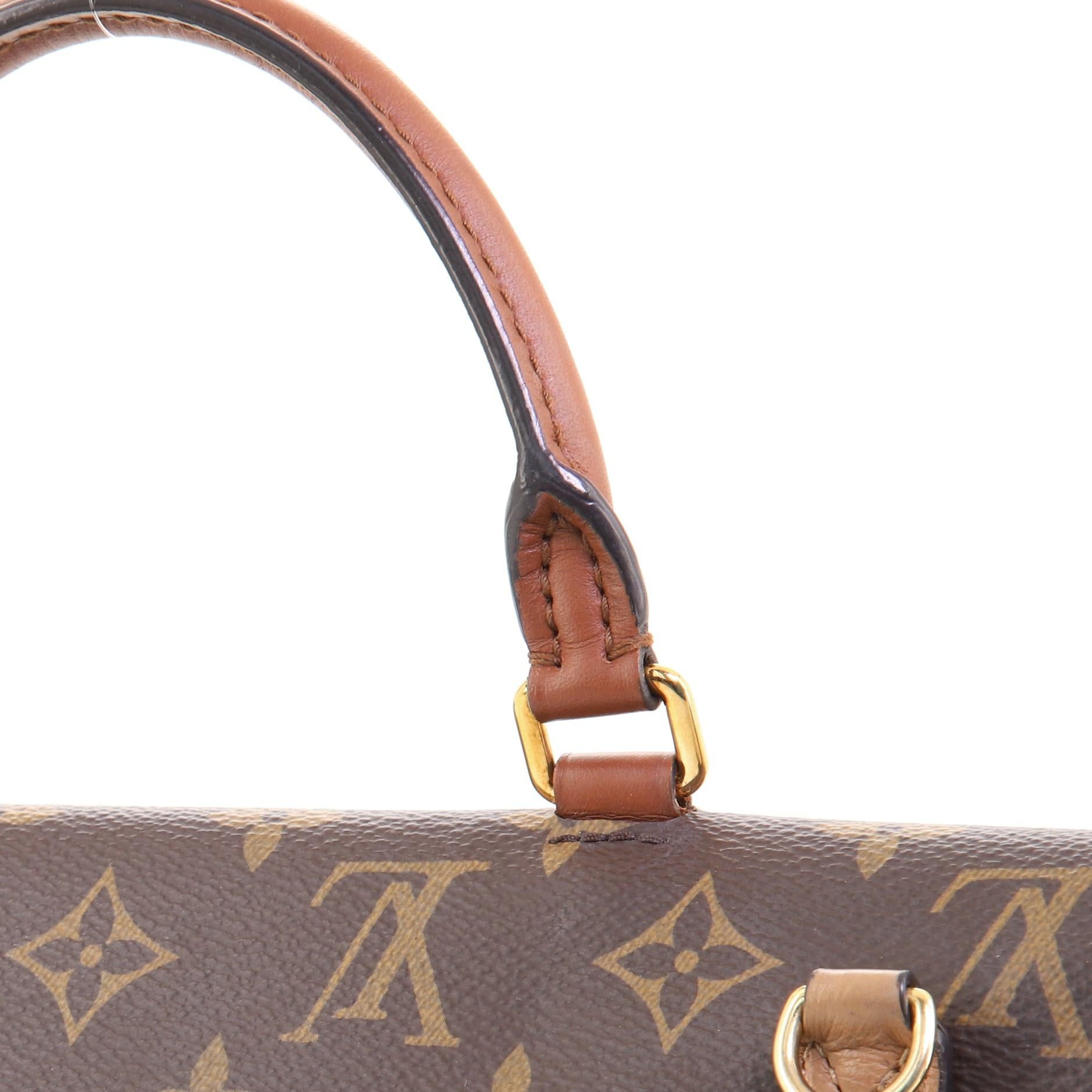 Women's or Men's Louis Vuitton Marignan Handbag Monogram Canvas with Leather