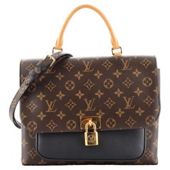  Louis Vuitton Marignan Handbag Monogram Canvas with Leather