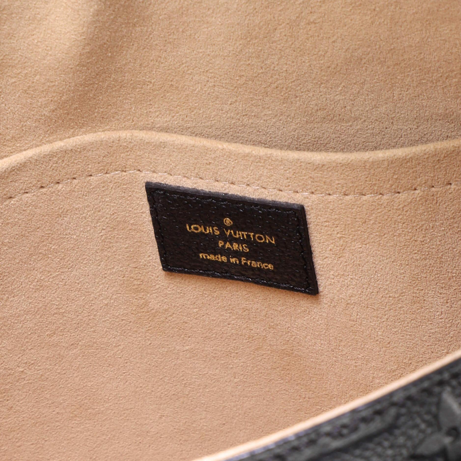Louis Vuitton Marignan Handbag Monogram Empreinte Leather 1